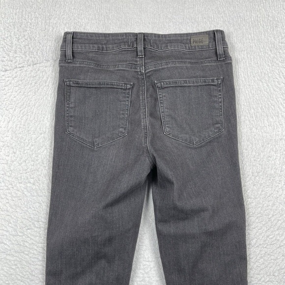 Paige Jeans Womens‎ 27 Gray Hoxton Ankle Skinny Casual Preppy Ladies Pants - Picture 14 of 16